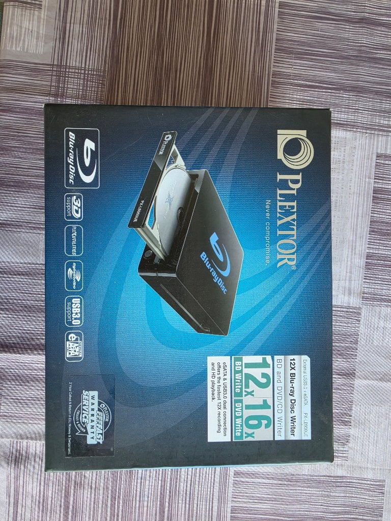 Plextor Externe Blu-ray Brander PX-LB950UE, Enlèvement ou Envoi, Comme neuf, Externe, Blu-ray