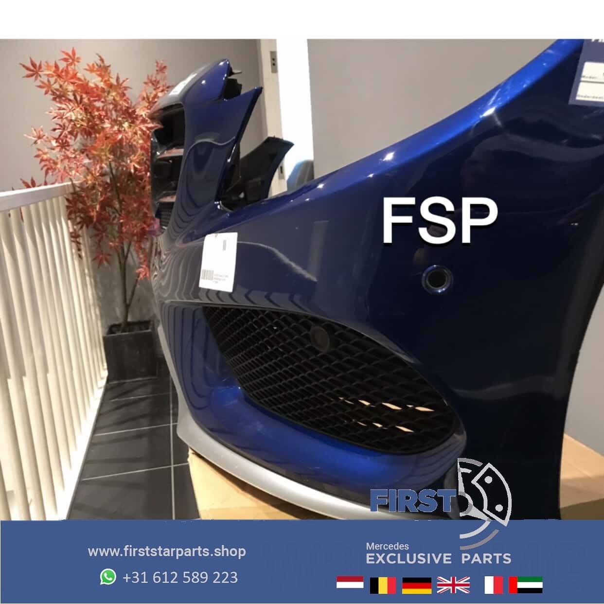W205 C205 S205 AMG VOORBUMPER COMPLEET Mercedes C Klasse BLA, Utilisé, -, Avant, -