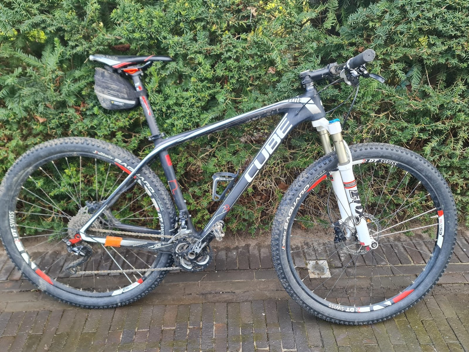 Mountainbike cube elite full carbon, Ophalen, Gebruikt