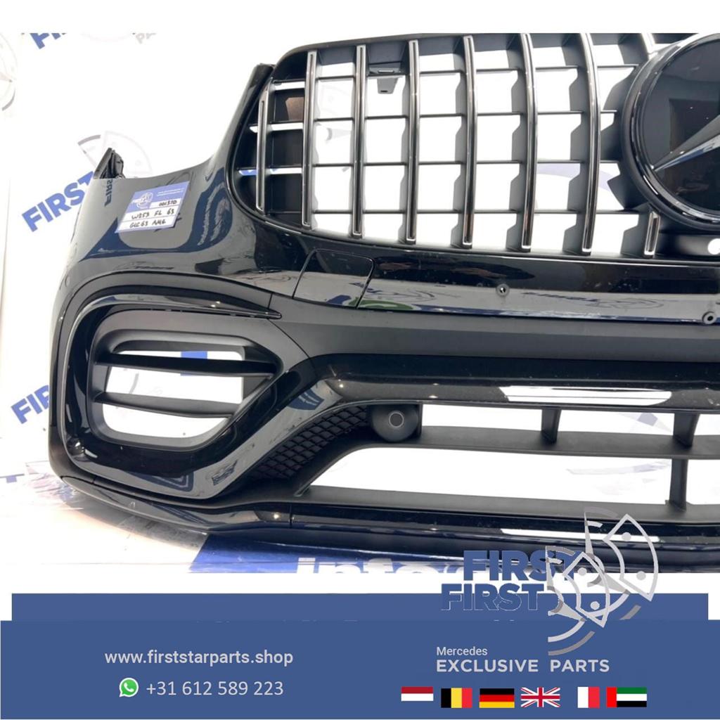W253 C253 FACELIFT GLC63 AMG VOORBUMPER COMPLEET ZWART Merce, Auto-onderdelen, Carrosserie, Bumper, Mercedes-Benz, Voor, Gebruikt