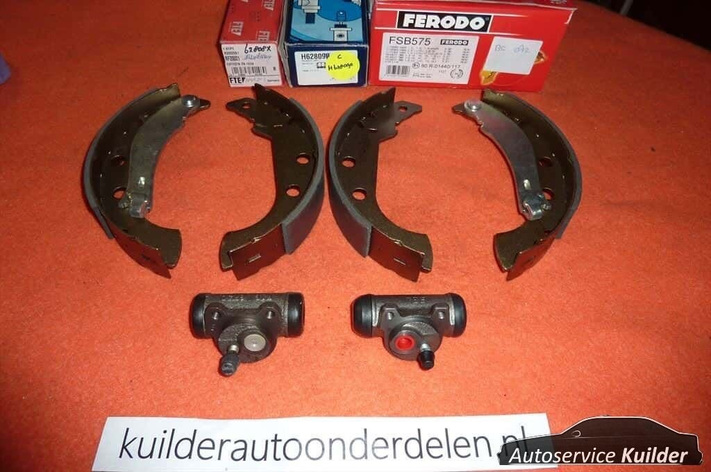 Remschoenset + remcilinders Peugeot 405 Bekend merk Nieuw in, -, -, Nieuw, Ophalen of Verzenden