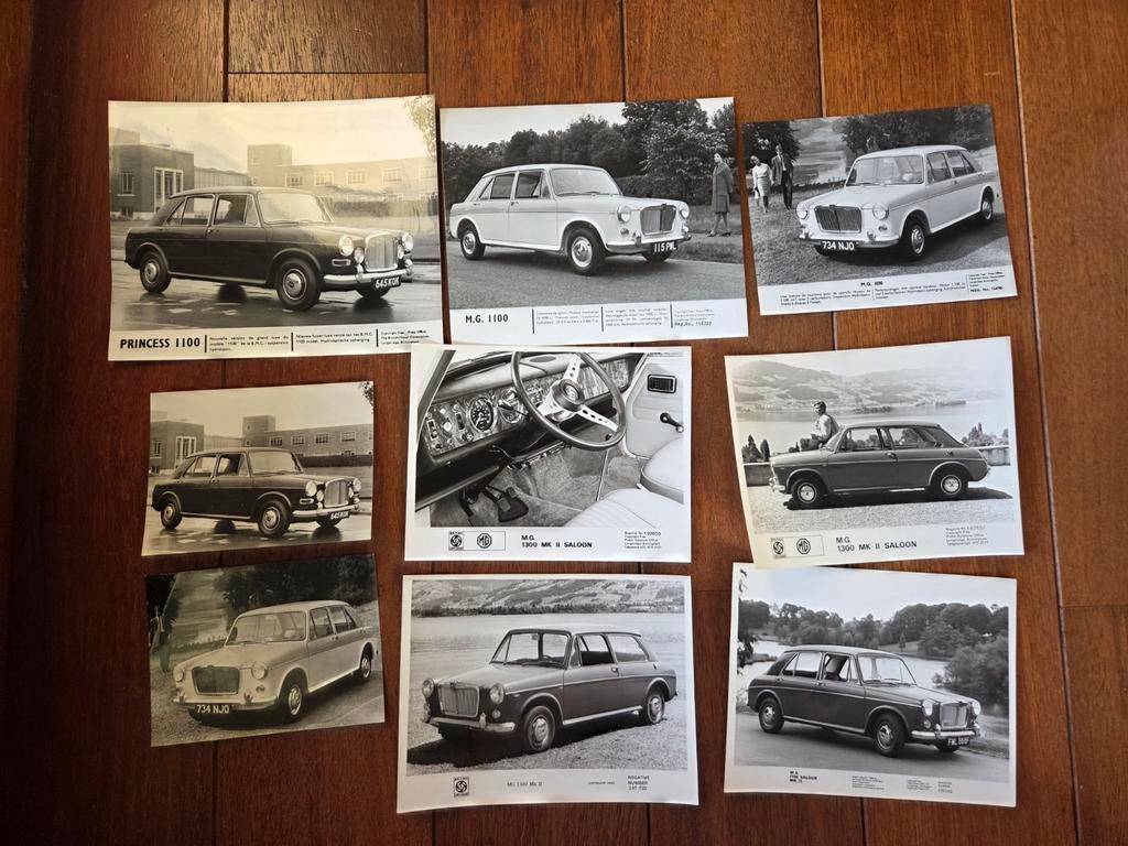 Photo de presse de Riley Kestrel Wolseley MG 1100 1300, Enlèvement ou Envoi, Comme neuf