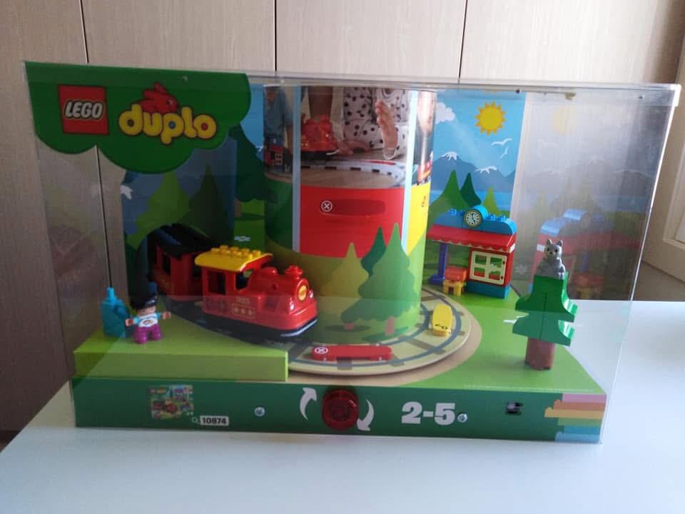 Lego Duplo showcase Stoomtrein 10874, Ophalen, Zo goed als nieuw, Duplo