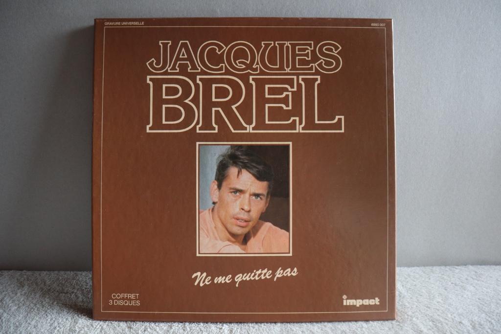 SET VAN 3 LP'S JACQUES BREL, Ophalen of Verzenden, Zo goed als nieuw, 12 inch, Overige genres