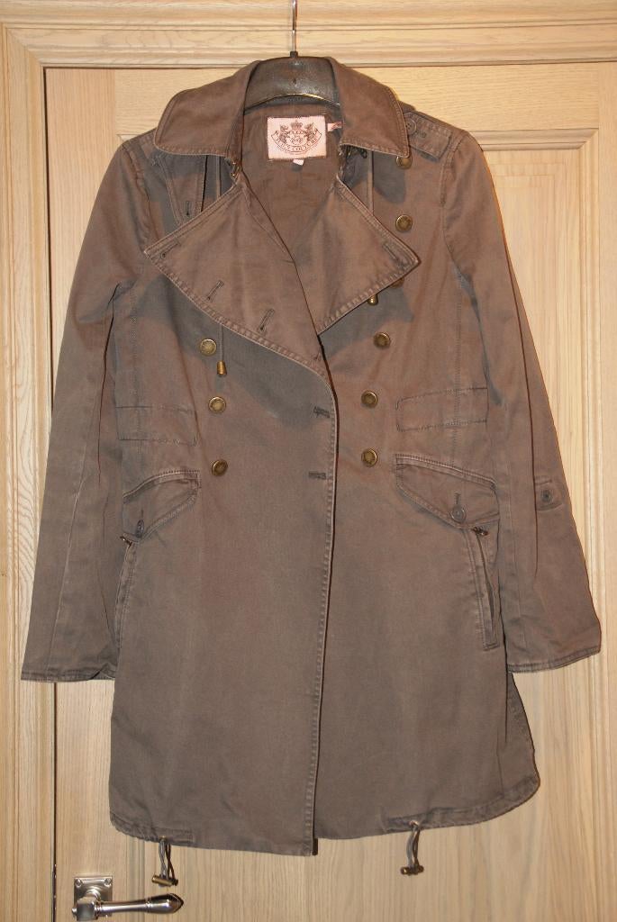 Manteau gris Juicy Coutur taille S en très bon état, Gris, Enlèvement ou Envoi, Taille 36 (S), Comme neuf