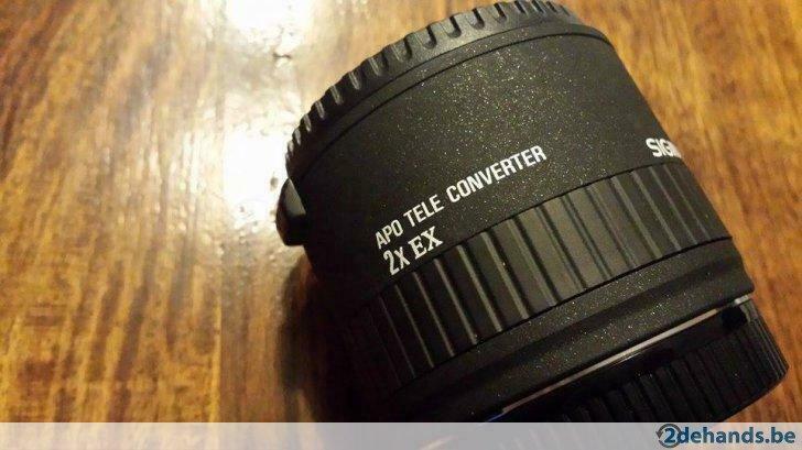 Sigma tele converter 2x ex apo voor canon, Audio, Tv en Foto, Ophalen of Verzenden, Nieuw, Overige typen