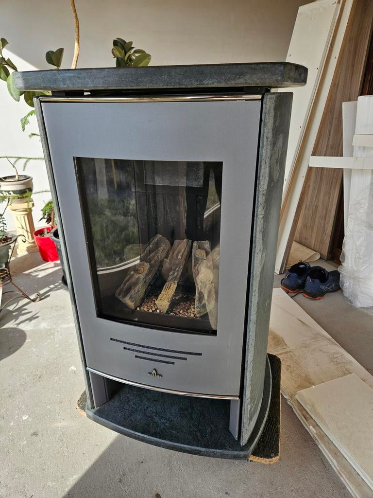 Barbas gaskachel speksteen eco 95, Huis en Inrichting, Kachels, Ophalen, Gaskachel