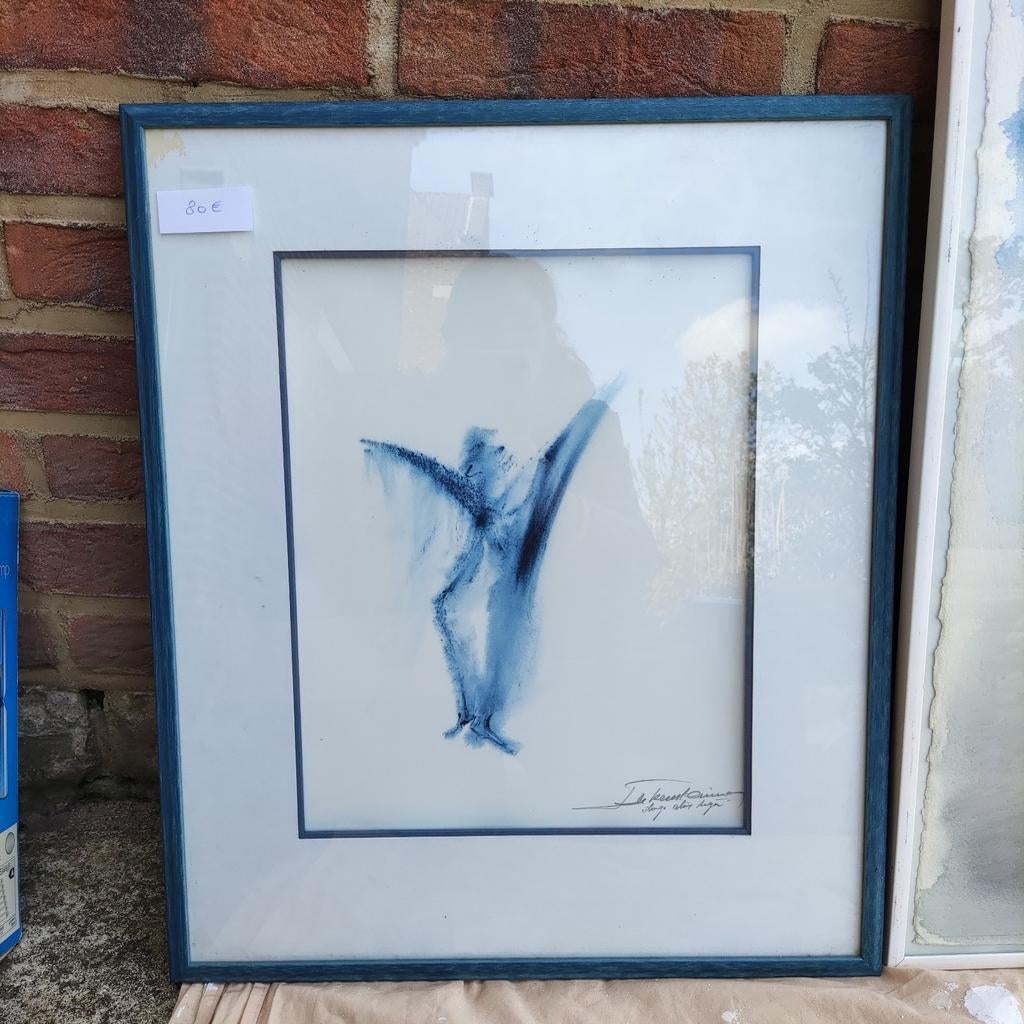 Lode Keustermans aquarel schilderij, Ophalen of Verzenden
