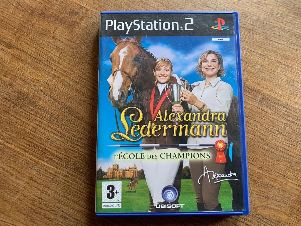 Jeux Alexandra Ledermann PS2   L’école des champions Le hara, Envoi, Utilisé, Sport, À partir de 3 ans
