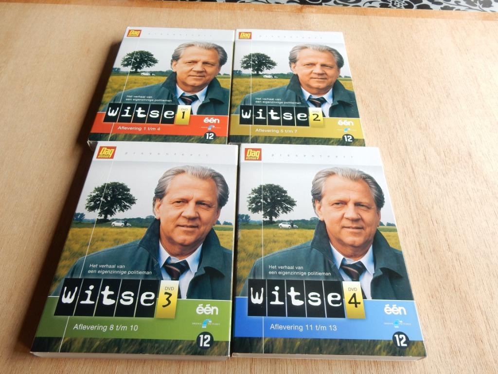 nr.1536 - Dvd's witse seizoen 1  + 2 + 3 + 4 - serie, Enlèvement ou Envoi