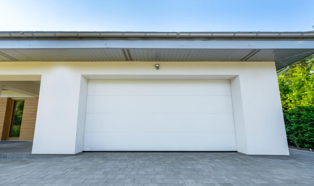 sectionale garagepoort 200 x 300m wit automatisch, Doe-het-zelf en Bouw, Ophalen, Nieuw