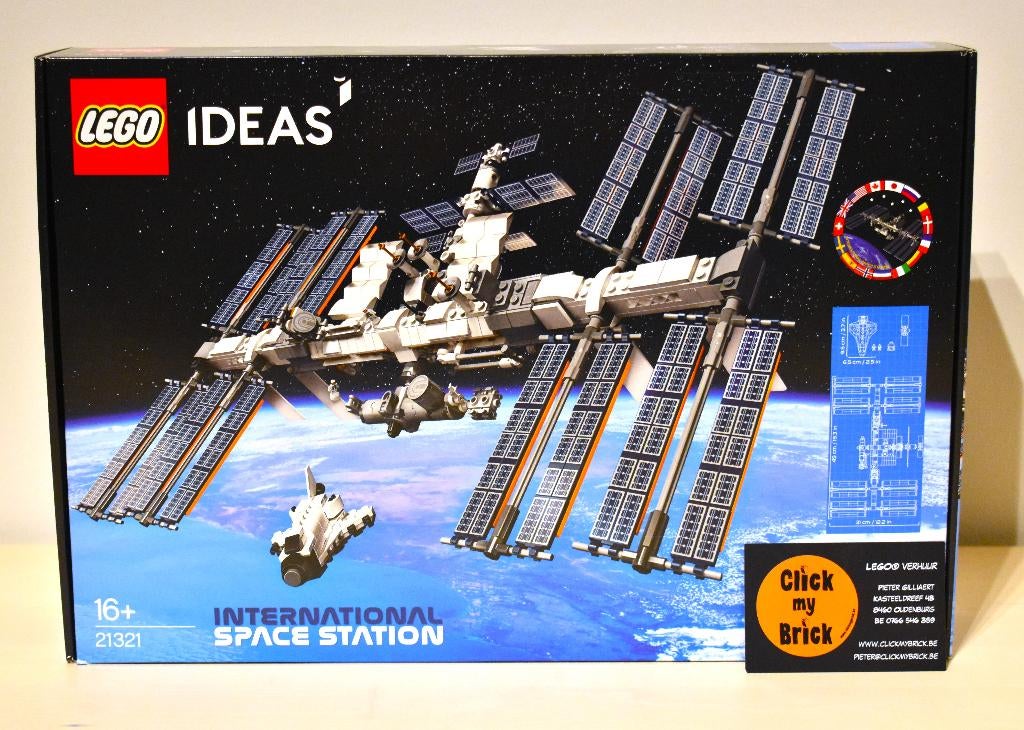 21321 - Lego Internationaal Ruimtestation - NIEUW & SEALED, Kinderen en Baby's, Speelgoed | Duplo en Lego, Nieuw, Lego, Complete set