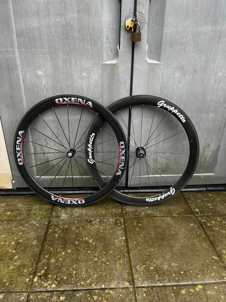 Oxena carbon wielset racefiets, Fietsen en Brommers, Ophalen, Gebruikt, Wiel