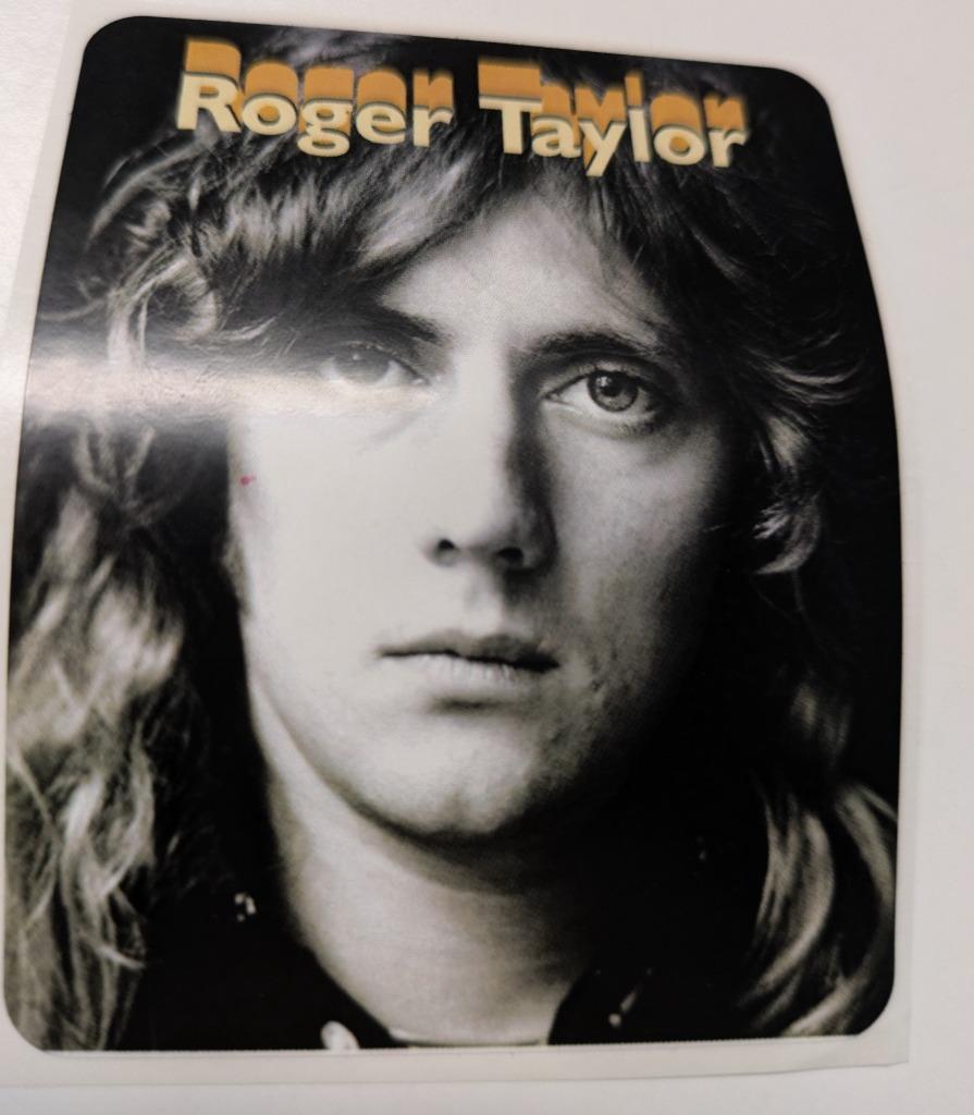 MUZIEK STICKER QUEEN ROGER TAYLOR, Verzenden, Zo goed als nieuw
