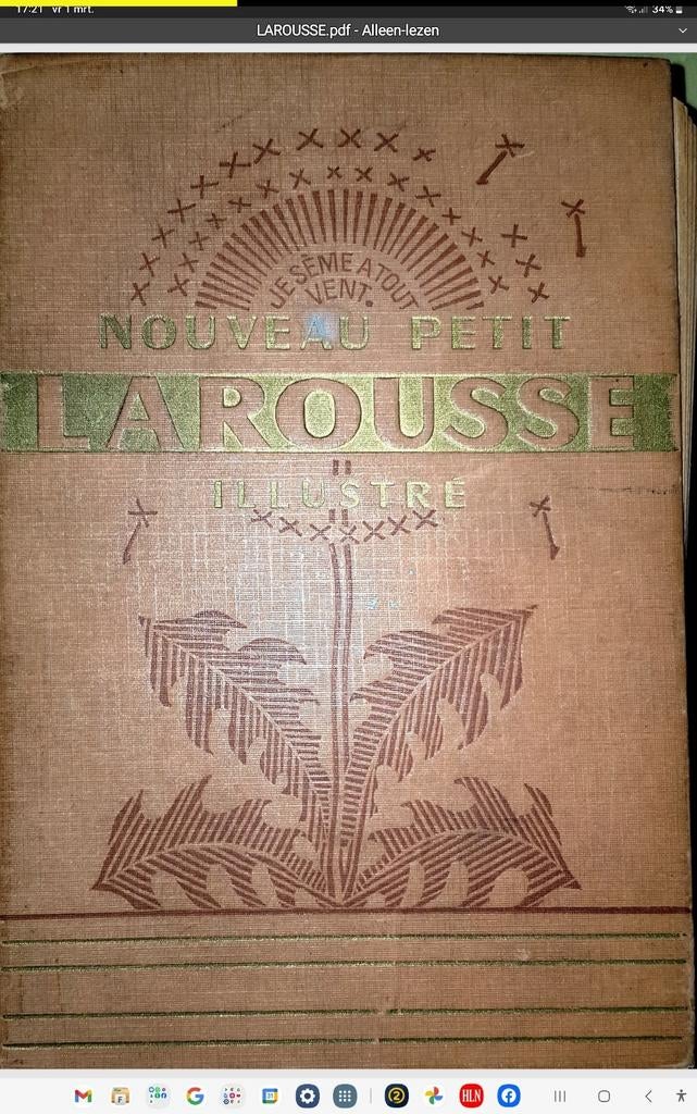 Franstalig verklarend woordenboek NOUVEAU PETIT LAROUSSE, Antiek en Kunst, Ophalen of Verzenden