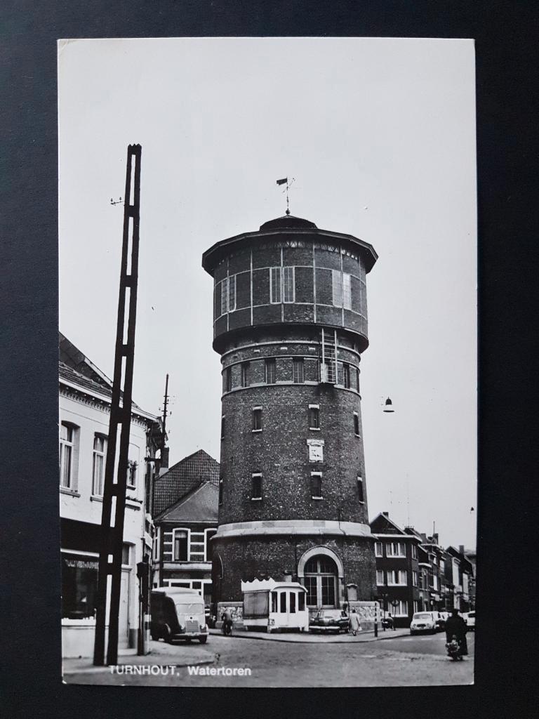 Postkaart Turnhout Watertoren Frituur Fritkot, Enlèvement ou Envoi, 1960 à 1980, Non affranchie, Anvers