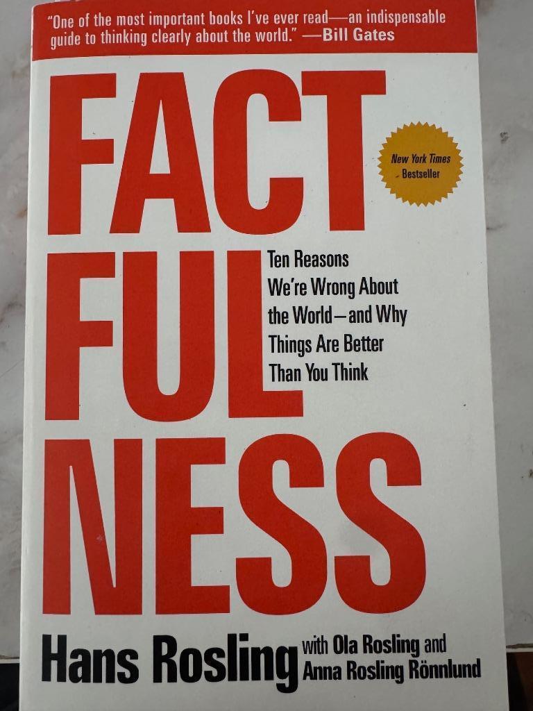 Factfulness - Hans Rosling, Boeken, Ophalen of Verzenden, Zo goed als nieuw