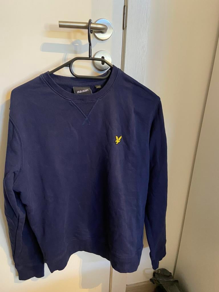 Pull Lyle&Scott bleu marine, Enlèvement, Comme neuf, Taille 46 (S) ou plus petite