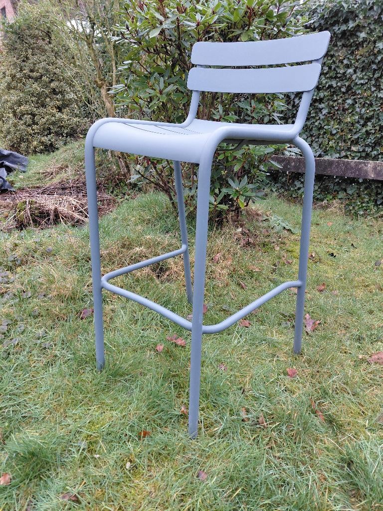 Fermob Luxembourg Barstoelen, Tuin en Terras, Ophalen, Zo goed als nieuw, Metaal, Stapelbaar