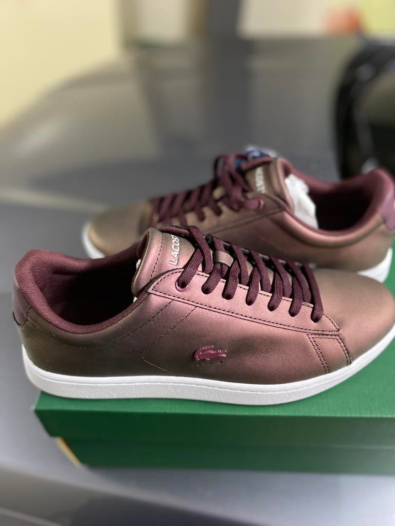 Lacoste Sneaker nieuw Bordeaux, Ophalen of Verzenden, Nieuw, Overige kleuren, Lacoste