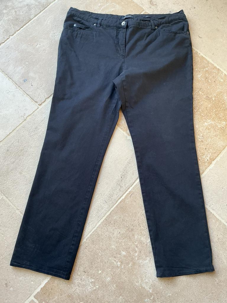 Broek Gerry Weber , maat 50, Ophalen of Verzenden, Zo goed als nieuw, Zwart