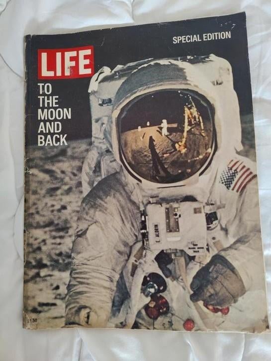 LIFE magazine 1969 maanlanding, Ophalen of Verzenden, 1960 tot 1980, Tijdschrift