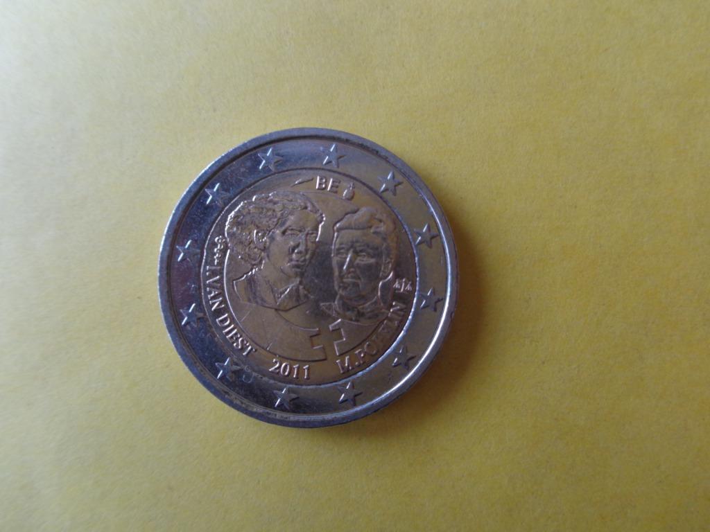 Pièce commémorative 2€ Belgique 2011, Enlèvement, Belgique