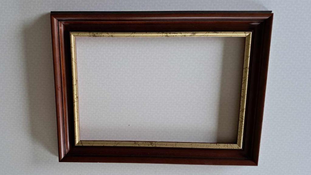 Heel mooie houten omlijsting met houten raamwerk, Antiek en Kunst, Ophalen of Verzenden