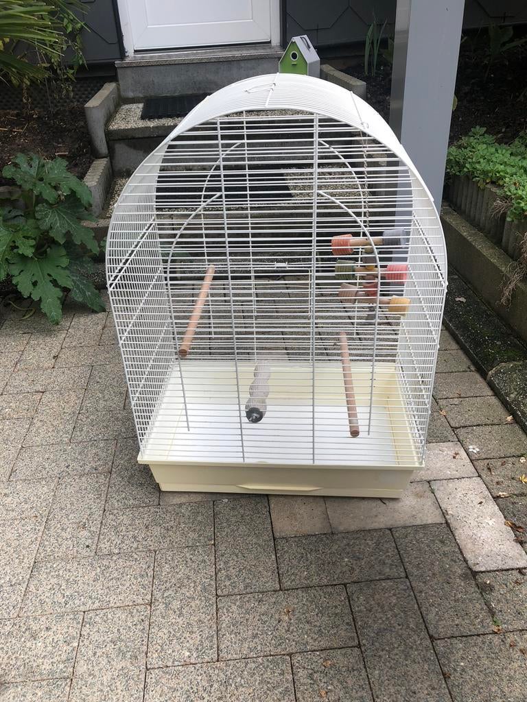 Cage oiseaux et hamster les 3 cages, Ophalen, Gebruikt, Vogelkooi