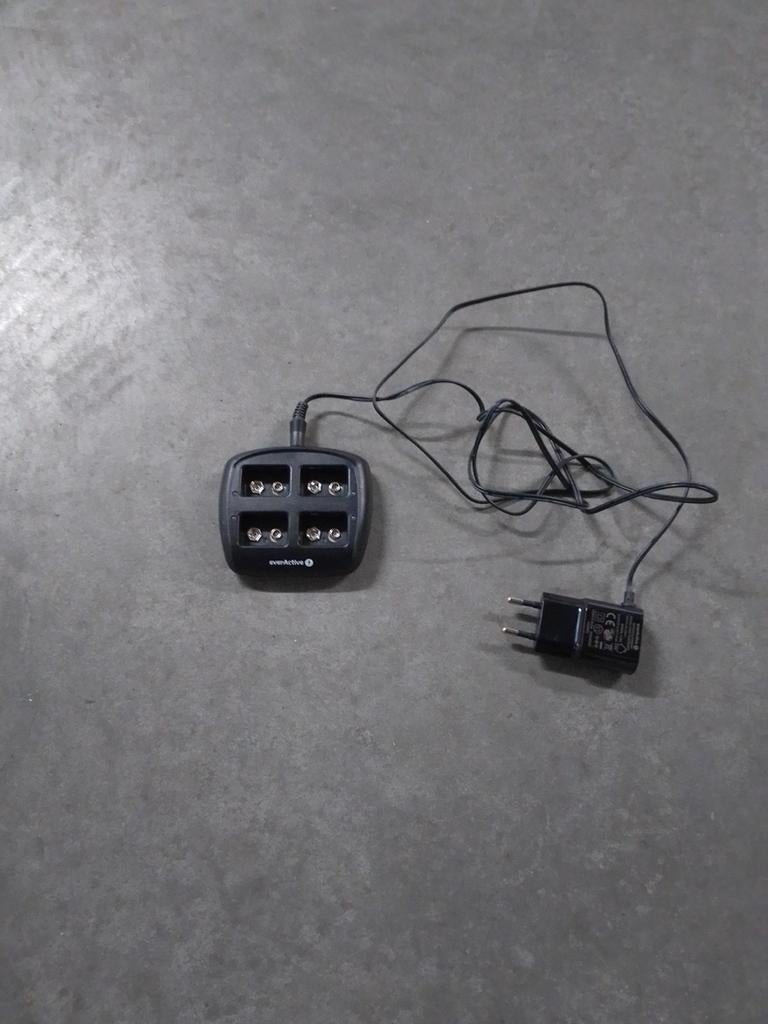 Lader batterijen 9volt, Ophalen