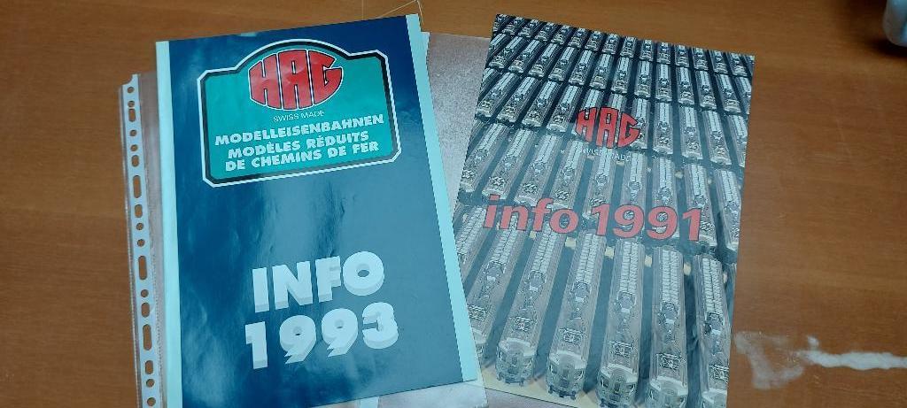 Brochure d'information de La Haye 1991/93, Hobby & Loisirs créatifs, Trains miniatures | HO, Autres marques, Analogique, Enlèvement ou Envoi
