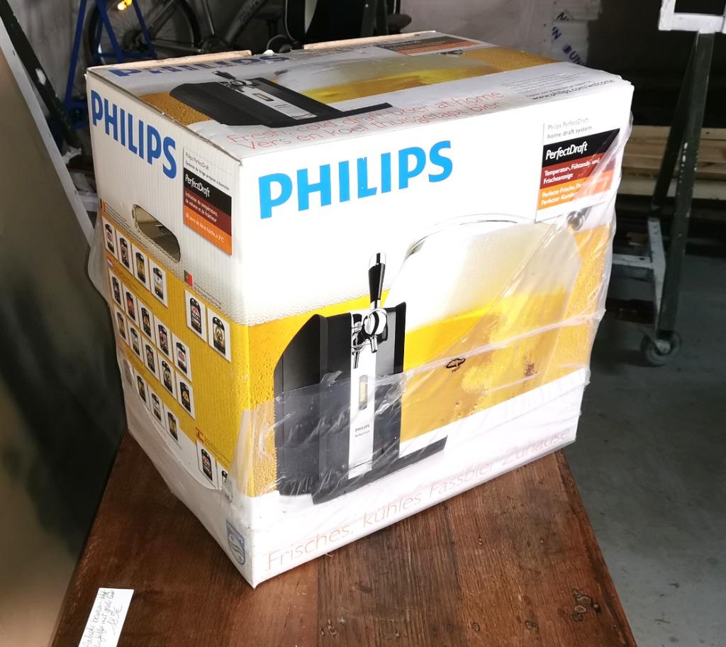 Nieuwe Philips Perfect draft HD3620/25 - thuistap zwart, Ophalen of Verzenden, Nieuw, Philips
