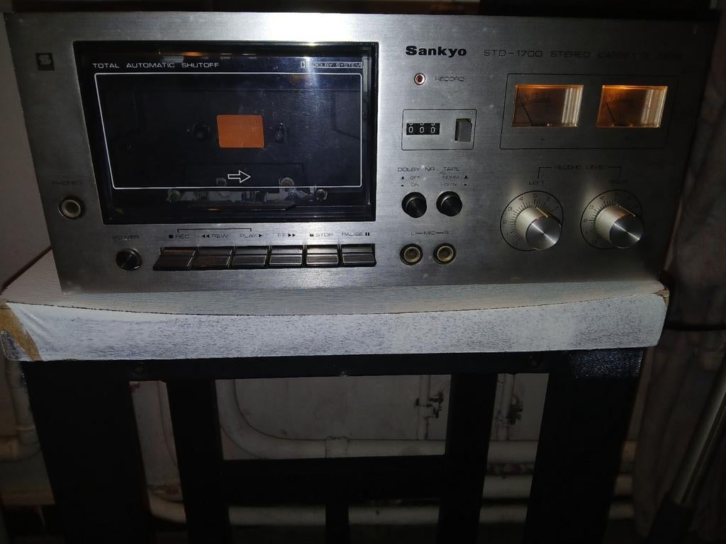 Dec stéréo cassette sankio 0496811660 a discuter, Ophalen of Verzenden, Enkel, Overige merken, Tape counter