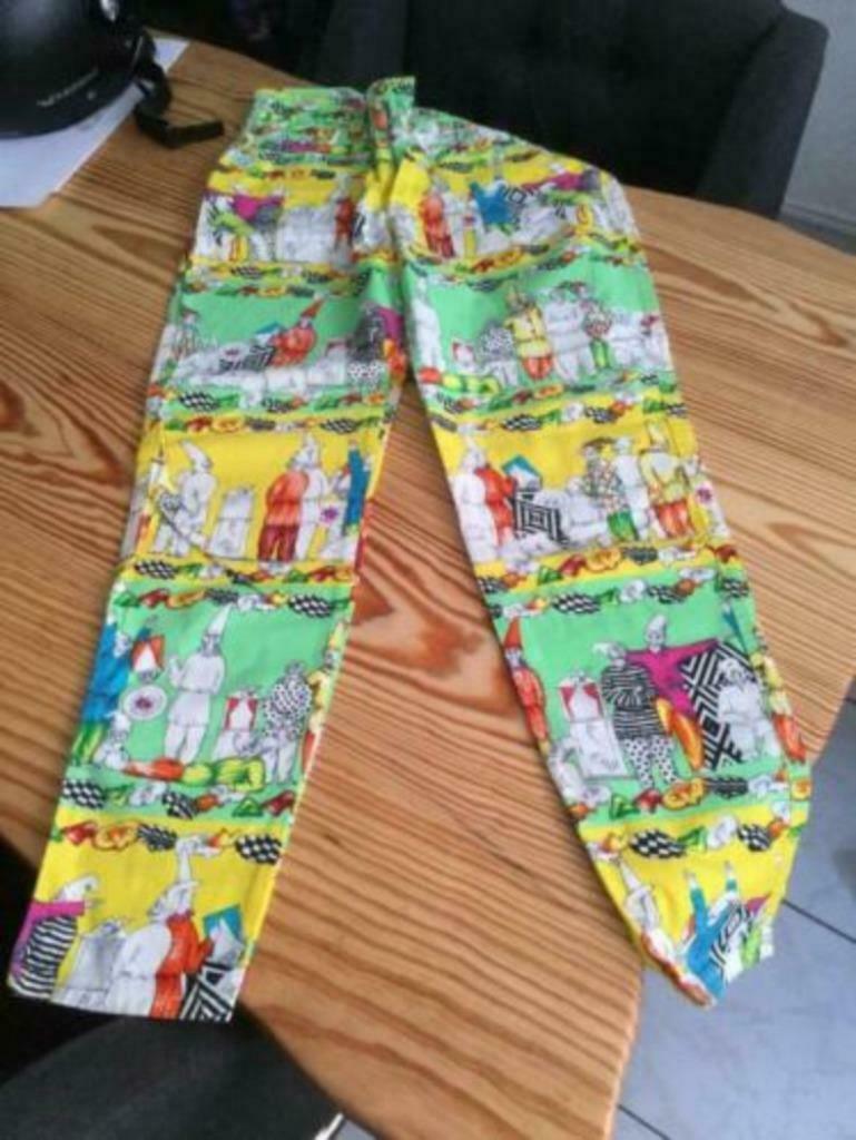 Versace broek, Neuf, Taille 38/40 (M), Autres couleurs, Versace