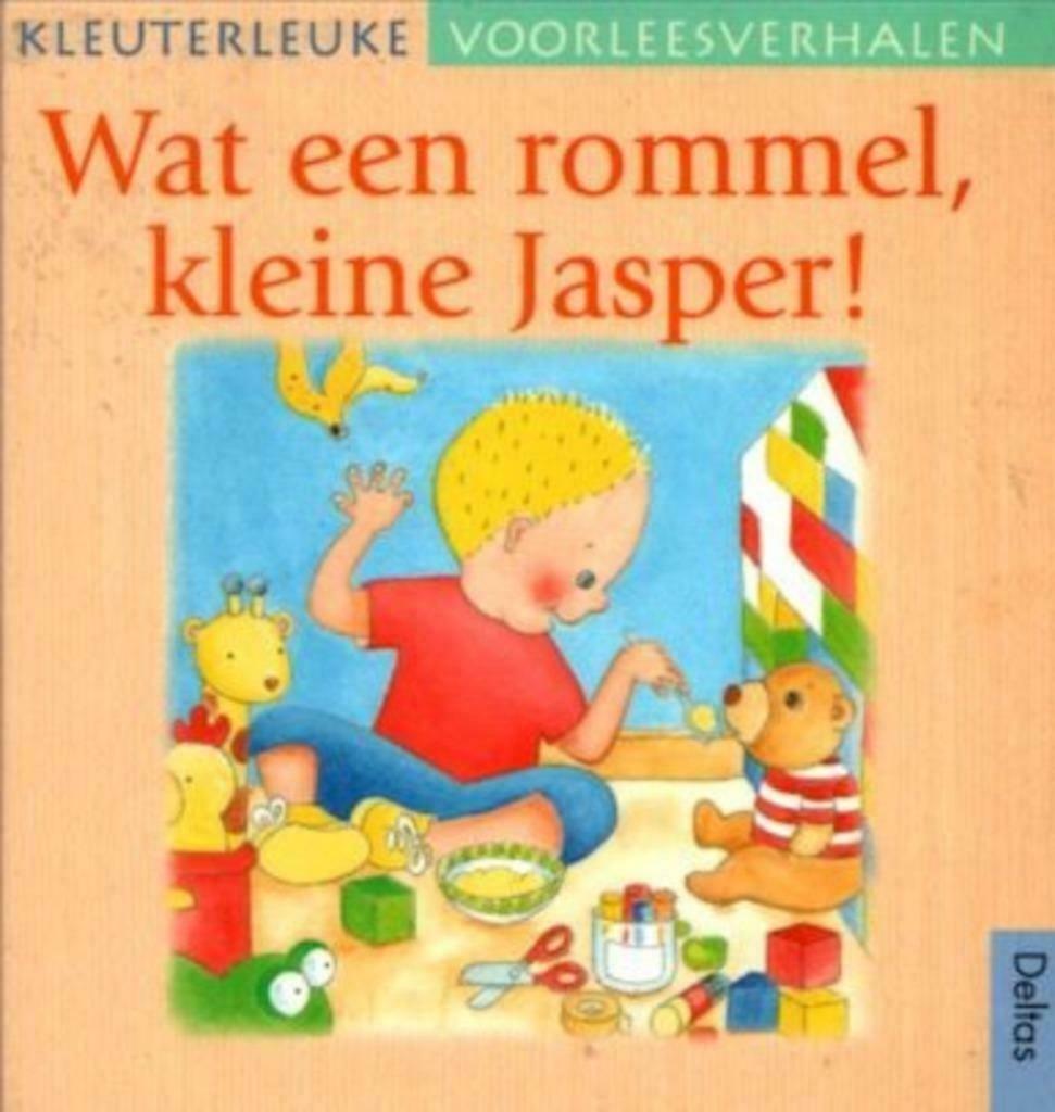 Wat een rommel, kleine Jasper!-Brigitte Minne, Enlèvement ou Envoi, Comme neuf, Brigitte Minne, Garçon ou Fille