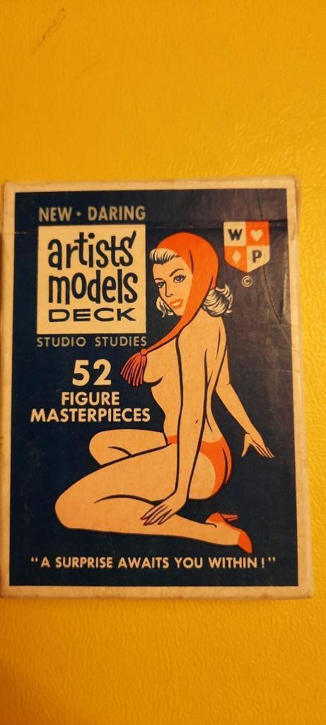 Sexy Deck Playing Cards Pin Up vintage 1950 compleet new, Verzenden, Nieuw