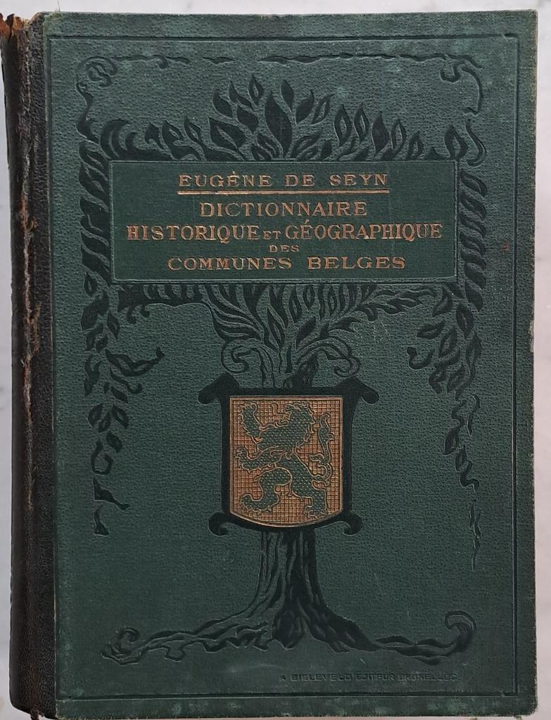 Dictionnaire historique et géographique des communes belges, Antiquités & Art, Antiquités | Livres & Manuscrits, Enlèvement ou Envoi