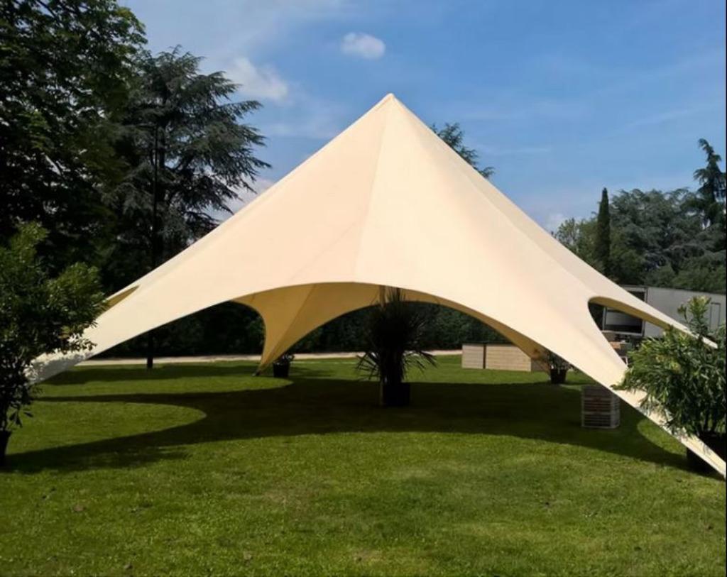 Mid-Zomer-Aanbieding! Starflex Starshade Stertent14m. Beige, Ophalen of Verzenden, Nieuw