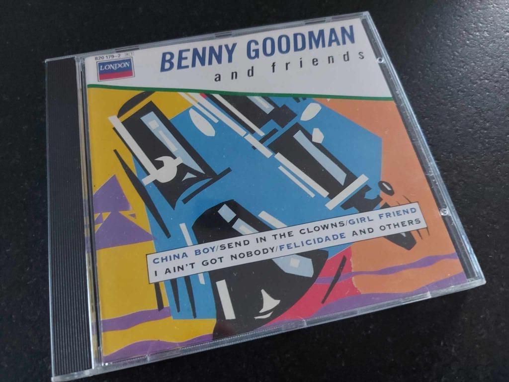 BENNY GOODMAN AND FRIENDS CD / LONDON - 820 179-2, Cd's en Dvd's, Ophalen of Verzenden, Gebruikt, Jazz