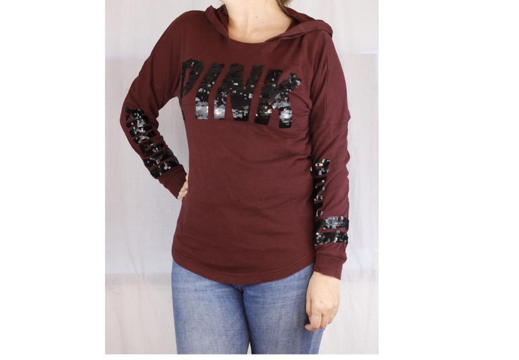 Bordeaux trui van Pink - Maat small, Kleding | Dames, Verzenden, Paars