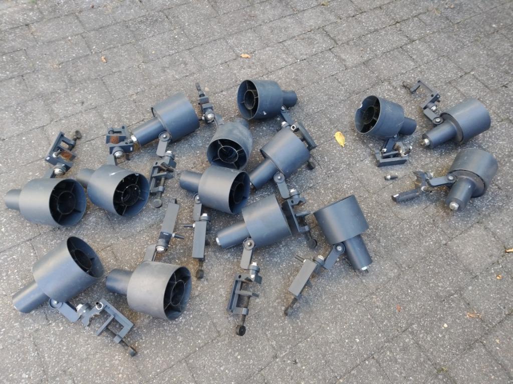 buitenverlichting spots, Tuin en Terras, Ophalen of Verzenden, Gebruikt, Aluminium, Spots