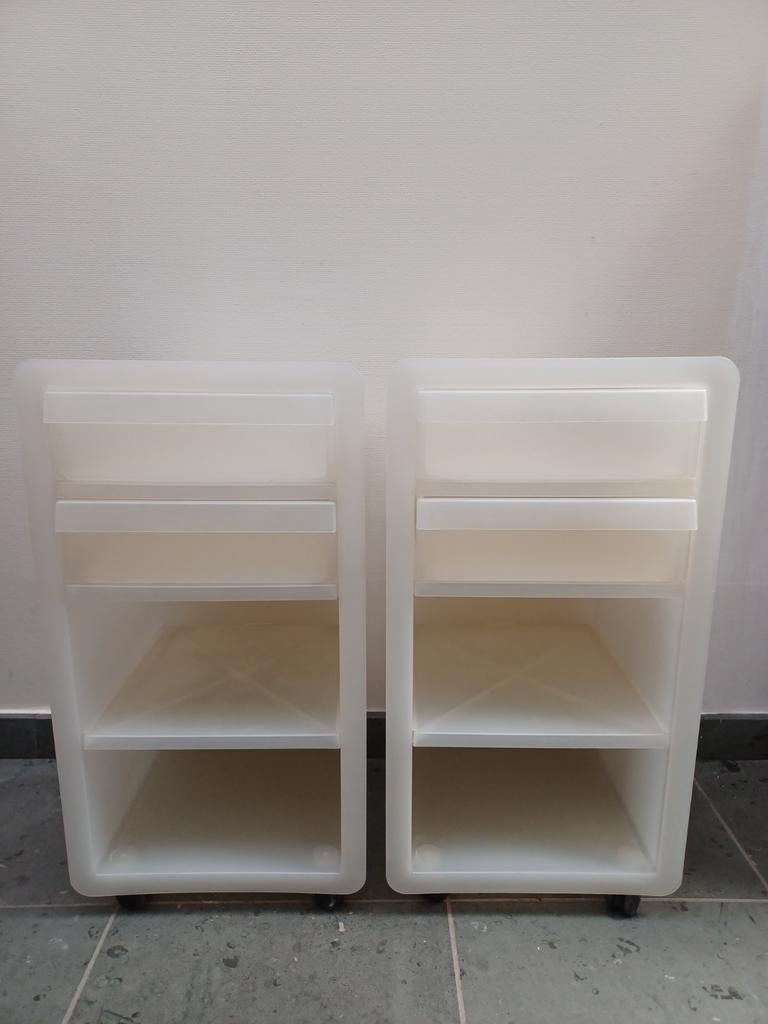 2 Kastjes met 2 lades Ikea, Doe-het-zelf en Bouw, Kratten en Dozen, Gebruikt, Verzenden