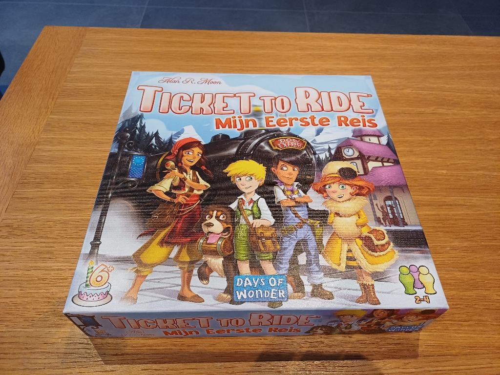 Ticket to Ride : mon premier voyage, Trois ou quatre joueurs, Enlèvement ou Envoi, Comme neuf, Days of Wonder