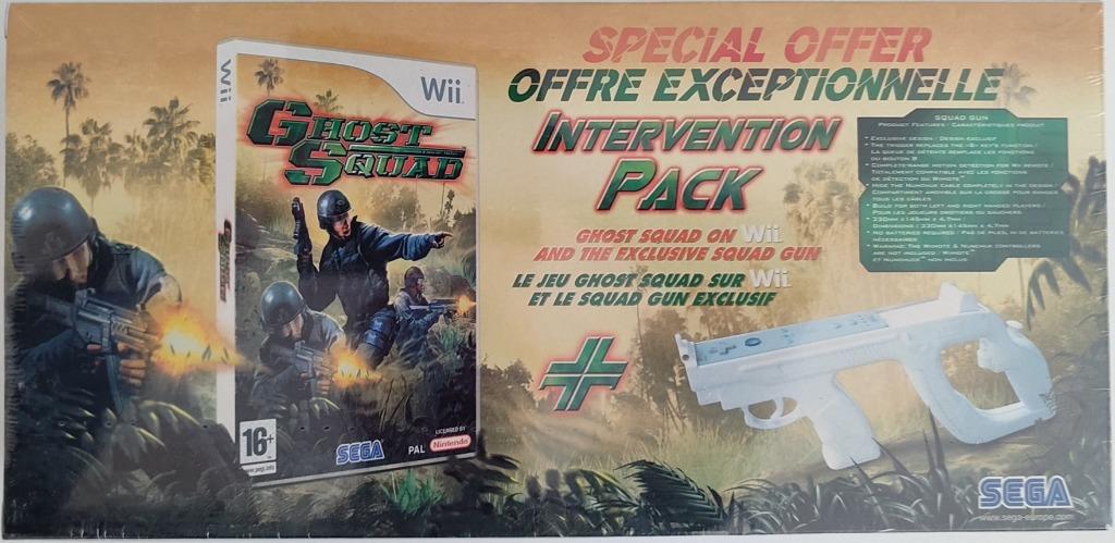 Jeu Wii Ghost Squad + Gun, Games en Spelcomputers, Ophalen of Verzenden, Nieuw, Shooter