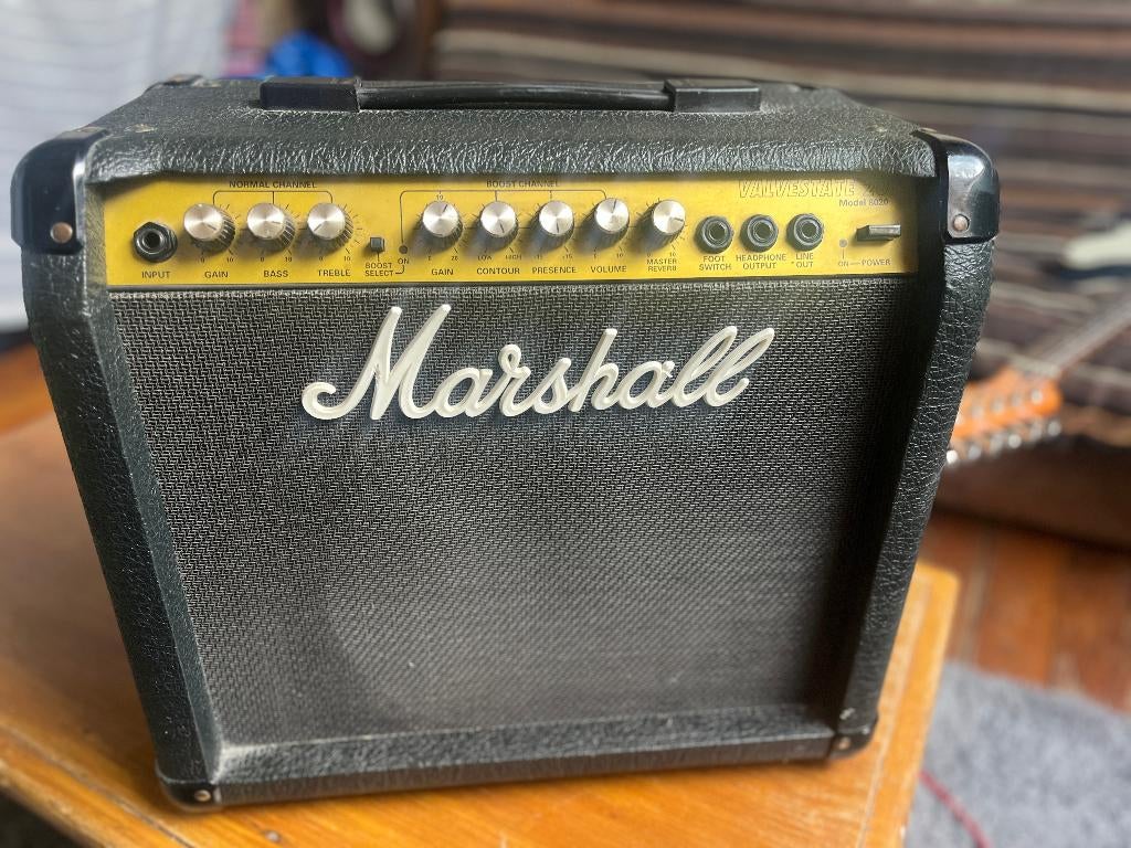 ampli guitare Marshall 1991 Valvestate 20w, Enlèvement, Utilisé, Guitare, Moins de 50 watts