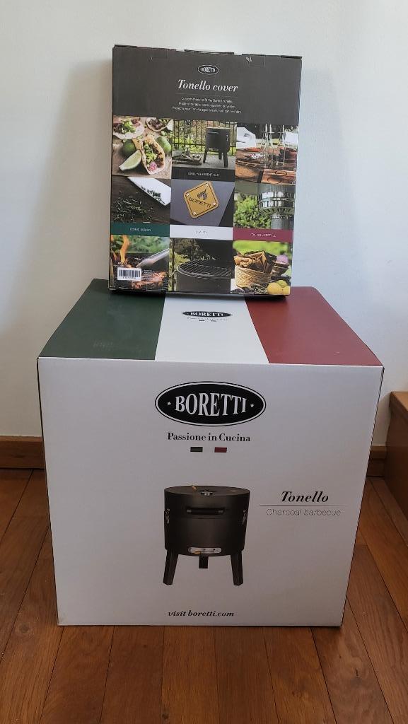 Boretti Tonello barbecue houtskoolmodel, Jardin & Terrasse, Barbecues au charbon de bois, Enlèvement, Neuf, Boretti, Avec accessoires