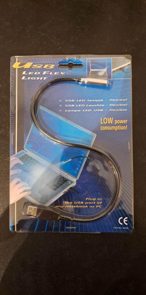 USB LED Flex light USB lamp in originele verpakking, Computers en Software, Ophalen of Verzenden, Zo goed als nieuw