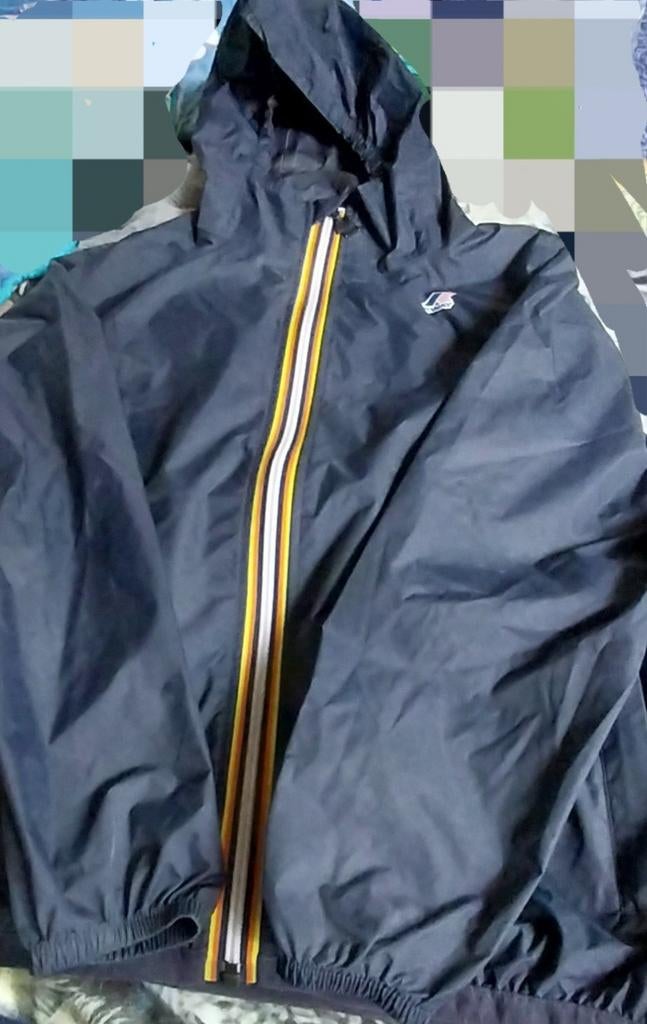 K-WAY véritable taille 10 ans, Ophalen of Verzenden, Zo goed als nieuw, Regenjas, Kinderen