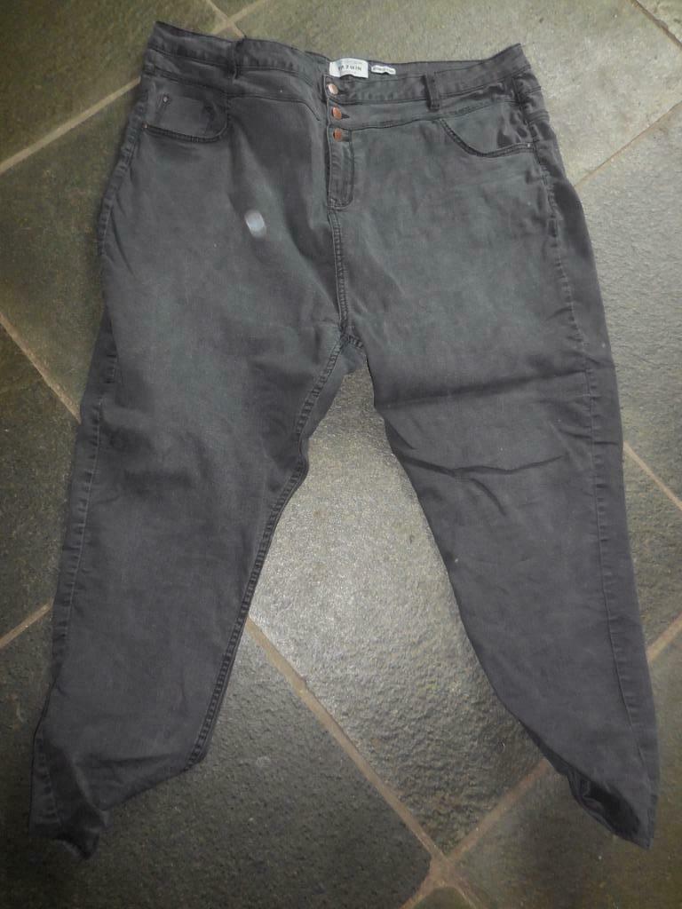 broek dames maat 58, Zwart, Maat 46/48 (XL) of groter, Ophalen of Verzenden, Lang