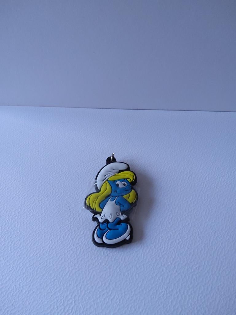 Smurfin sleutelhanger, Verzamelen, Smurfen, Ophalen of Verzenden, Zo goed als nieuw, Smurfin